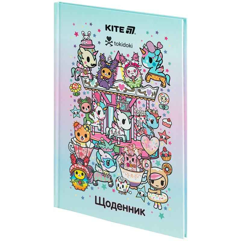 Дневник школьный Kite tokidoki TK25-262, твёрдая обложка