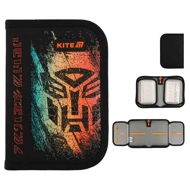 Пенал школьный Kite Transformers Generations TF25-622 без наполнения 1 отделение, 2 отворота