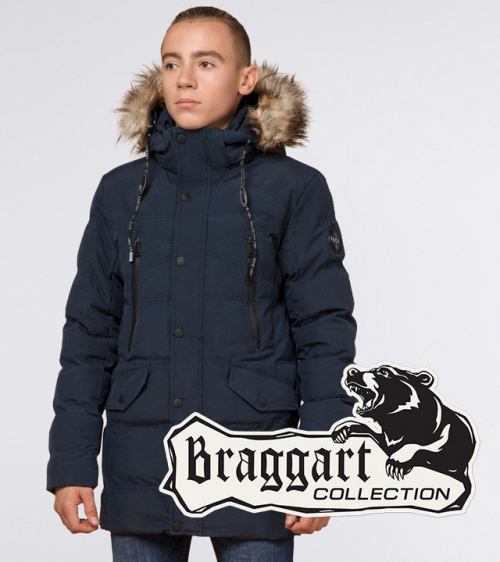 Молодіжна зимова куртка Braggart Youth 25230D