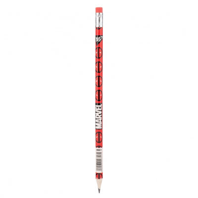 Олівець чорнографітний YES Marvel Deadpool 280614 круглий з гумкою