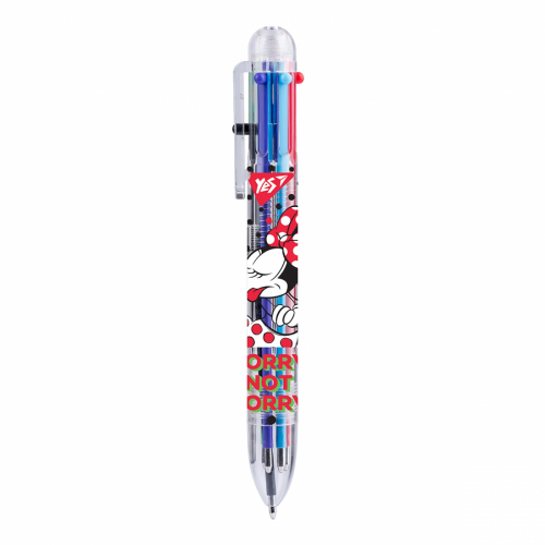 Ручка кулькова YES Minnie Mouse, 1,0 мм, 6 кольорів 412041