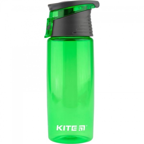 Пляшечка для води Kite k19-401-06 , 550 мл, зелена .