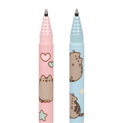 Ручка гелева YES пиши-стирай Pusheen 420398, синя