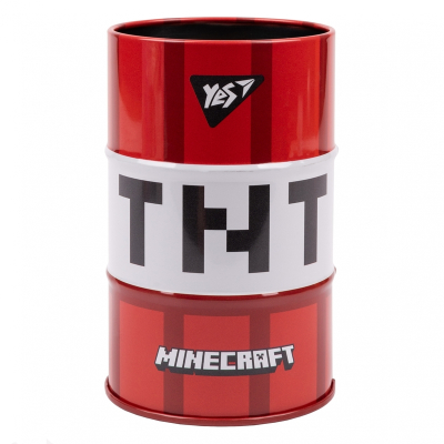 Стакан-подставка бочка YES Minecraft 470497 металл.