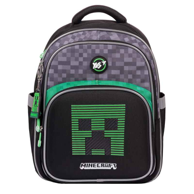 Рюкзак школьный полукаркасный YES Minecraft World S-91, 550006