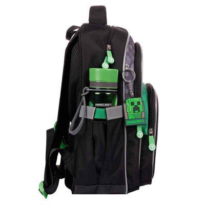 Рюкзак школьный полукаркасный YES Minecraft World S-91, 550006