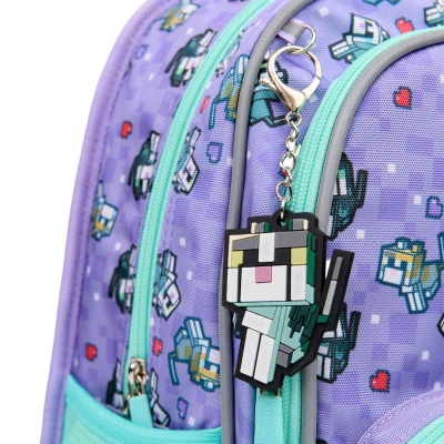 Рюкзак школьный YES Minecraft Pinky S-72, 550012