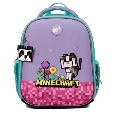 Рюкзак шкільний каркасний YES Minecraft Pinky H-100, 550094