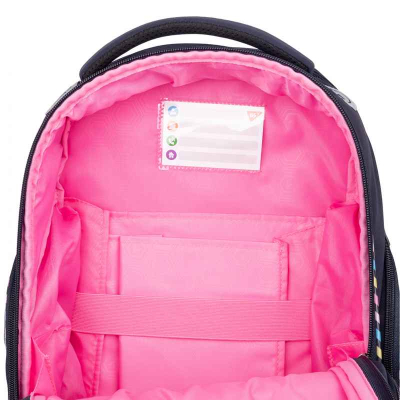Рюкзак шкільний напівкаркасний YES S-84 Girls style, 552385