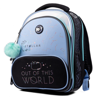 Рюкзак школьный каркасный YES S-30 JUNO ULTRA Premium Pusheen 553208