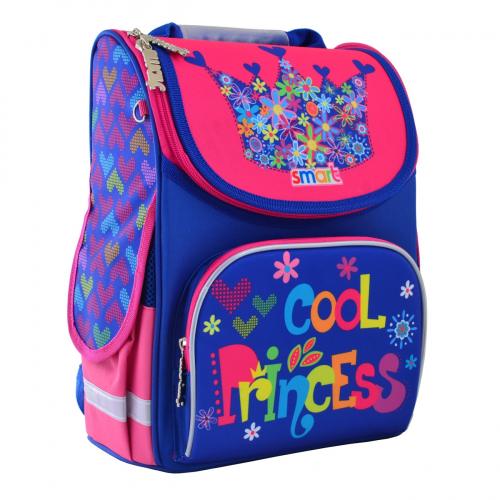 Рюкзак шкільний каркасний Smart PG-11 "Cool Princess"