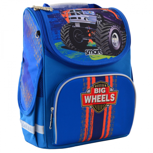 Рюкзак шкільний каркасний Smart PG-11 "Big Wheels"