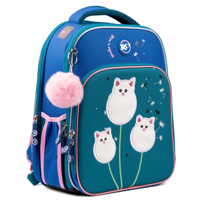 Рюкзак шкільний каркасний YES Dandelion Cats S-78, 559376
