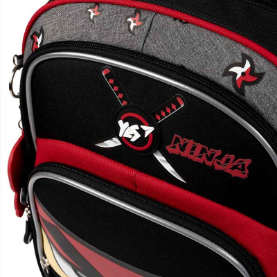 Рюкзак шкільний напівкаркасний Yes Ninja S-91, 559406