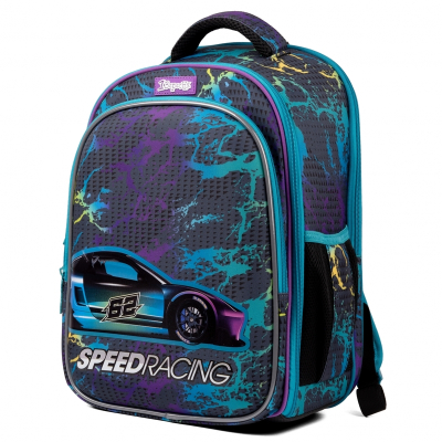 Рюкзак школьный каркасный 1Вересня S-98 Speed Racing 559511