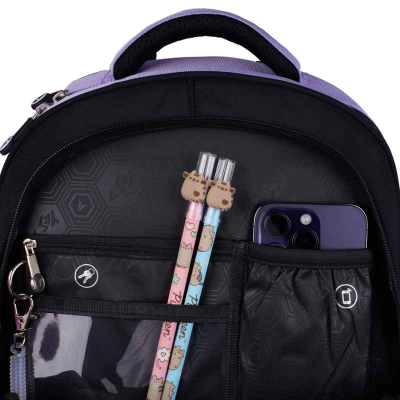 Рюкзак школьный полукаркасный YES Pusheen Shiny S-91, 559816