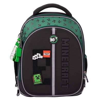 Рюкзак школьный полукаркасный YES Minecraft Team S-109, 559883