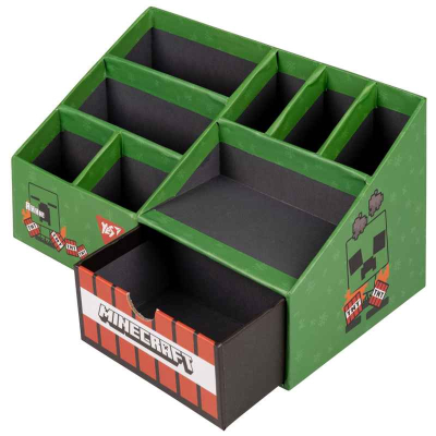 Органайзер настольный Yes Minecraft картон 708221, 8 отделений