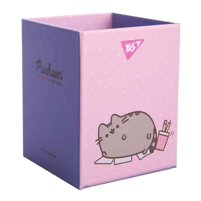 Стакан для письмового приладдя Yes Pusheen 708333, картон