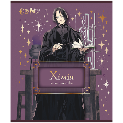Зошит предметний Kite Harry Potter HP25-240-6, 48 аркушів, клітинка, хімія