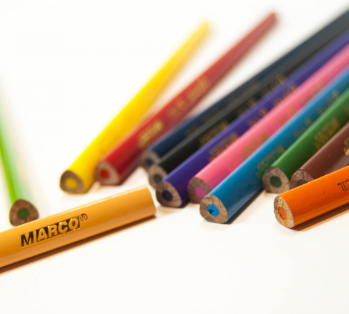 Олівці кольорові MARCO Grip-rite 9100-12СВ 12 кольорів