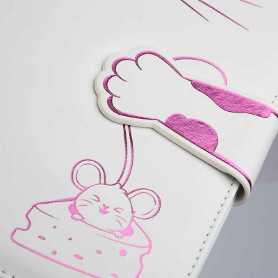 Дневник школьный YES PU Mousetrap 911606, твердый
