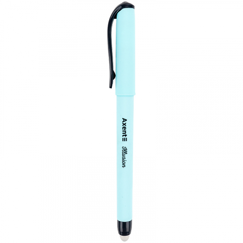 Ручка гелева "пиши-стирай" Axent Illusion AG1094-02-A, 0.5 мм, синя