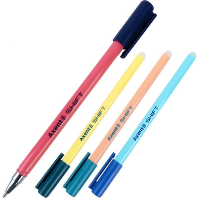 Ручка гелевая "пиши-стирай" Axent Shift AG1095-02-a, синяя