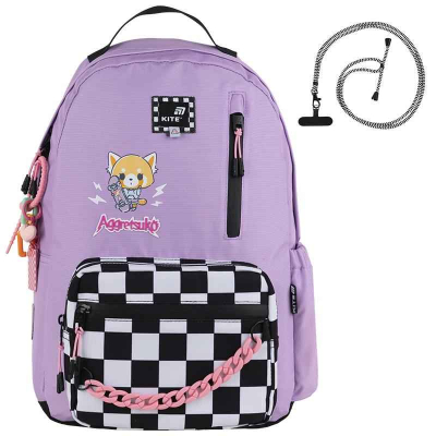 Рюкзак подростковый Kite Education Aggretsuko AR25-949M teens