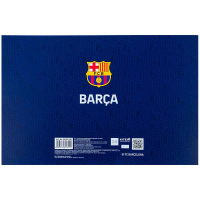Зошит для малювання Kite FC Barcelona BC25-242, 24 аркуші