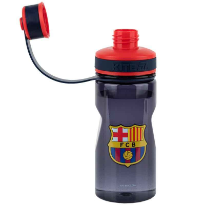 Бутылочка для воды Kite FC Barcelona BC25-397, 500 мл, синяя