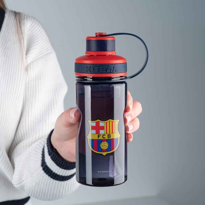 Бутылочка для воды Kite FC Barcelona BC25-397, 500 мл, синяя
