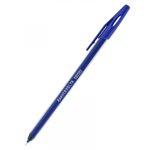 Ручка масляная Axent Delta DB2060-02, синяя