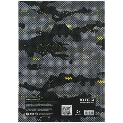 Щоденник шкільний Kite DC Comics DC24-262-2, тверда обкладинка