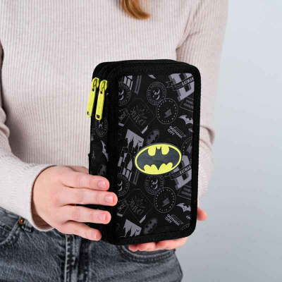 Пенал без наповнення Kite DC Batman DC25-623, 2 відділення