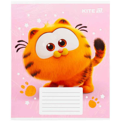 Зошит шкільний Kite Garfield GF25-235, 12 аркушів, коса лінія