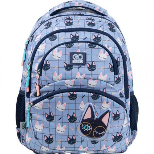 Рюкзак шкільний GoPack Education 175M-3 Funny cats