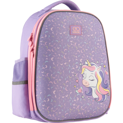 Рюкзак GoPack Education полукаркасный GO23-165M-3 Cute unicorn
