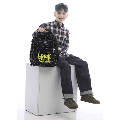 Рюкзак шкільний GoPack Education Break The Rules GO25-175M-6