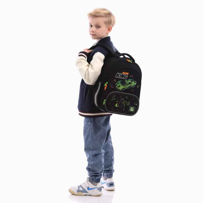 Рюкзак шкільний каркасний GoPack Education Rasing King GO25-597M-5