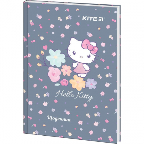 Щоденник шкільний Kite Hello Kitty HK22-262-1, тверда обкладинка