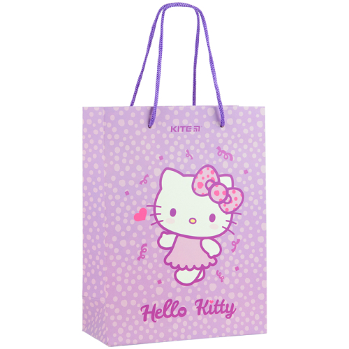 Пакет бумажный подарочный Kite Hello Kitty HK22-265K, 18х24см