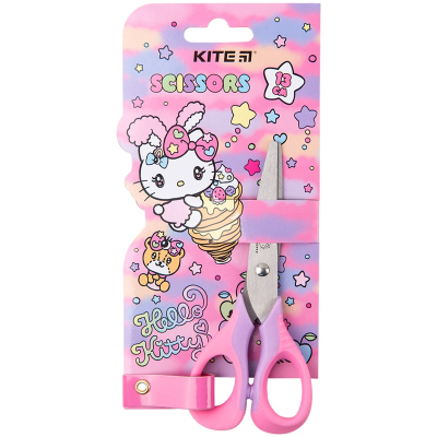 Ножиці дитячі з гумовими вставками Kite Hello Kitty HK23-016, 13 см