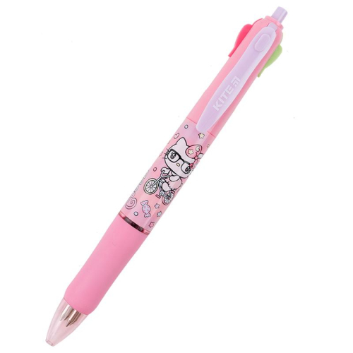 Ручка шариковая автоматическая Kite Hello Kitty HK23-067, 4 цвета