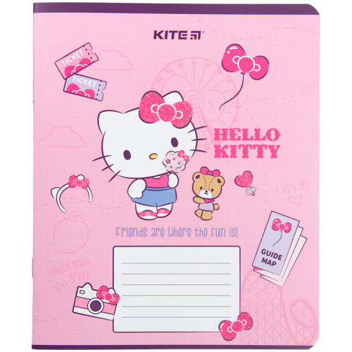 Зошит шкільний Kite Hello Kitty HK23-236, 18 аркушів, клітинка