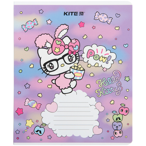 Тетрадь школьная Kite Hello Kitty HK23-237, 18 листов, в линию