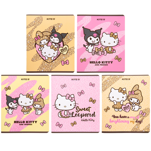 Зошит шкільний Kite Hello Kitty HK23-259, 48 аркушів, клітинка