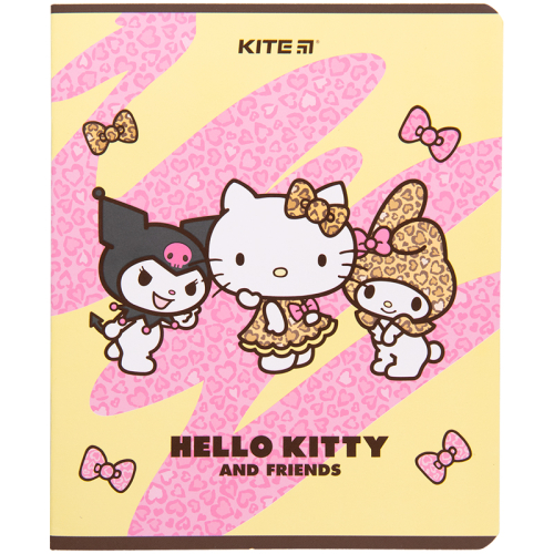 Тетрадь школьная Kite Hello Kitty HK23-259, 48 листов, клетка