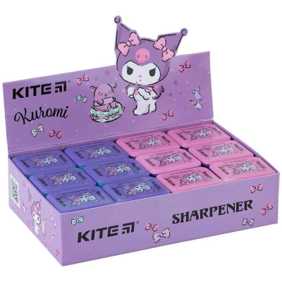 Точилка з контейнером прямокутна Kite Kuromi HK24-116