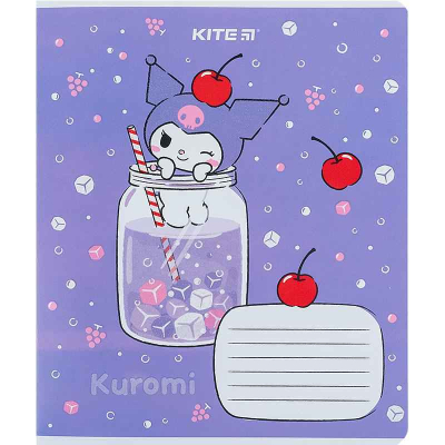 Зошит шкільний Kite Kuromi HK24-234, 12 аркушів, лінія